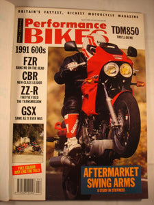 Performance Bikes - April 1991 - TDM 850