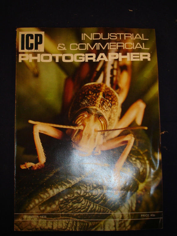 Vintage Industrial and Commercial photographer December 1976