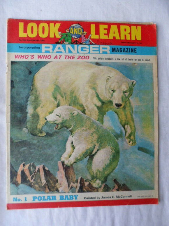 Look and Learn Comic - Birthday gift? - issue 346 - 31 August 1968