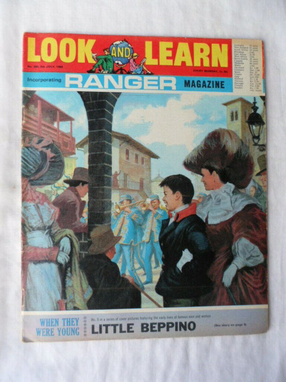 Look and Learn Comic - Birthday gift? - issue 390 - 5 July 1969