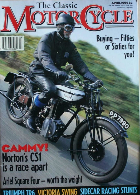 Classic Motorcycle - April 1996 - Norton CS1 - Ariel