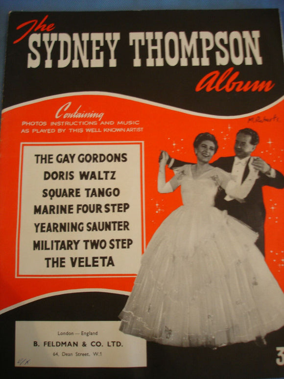 The Sydney Thompson Album - Old Time Vintage sheet music