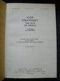 Igor Stravinsky The Rite of Spring pub Boosey & Hawkes No.638