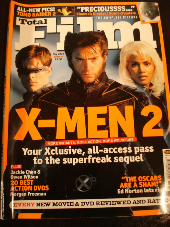 Total film Issue 76 May 2003 X-Men 2 Hugh Jackman