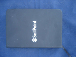 A7 lined notepad black pu leather effect