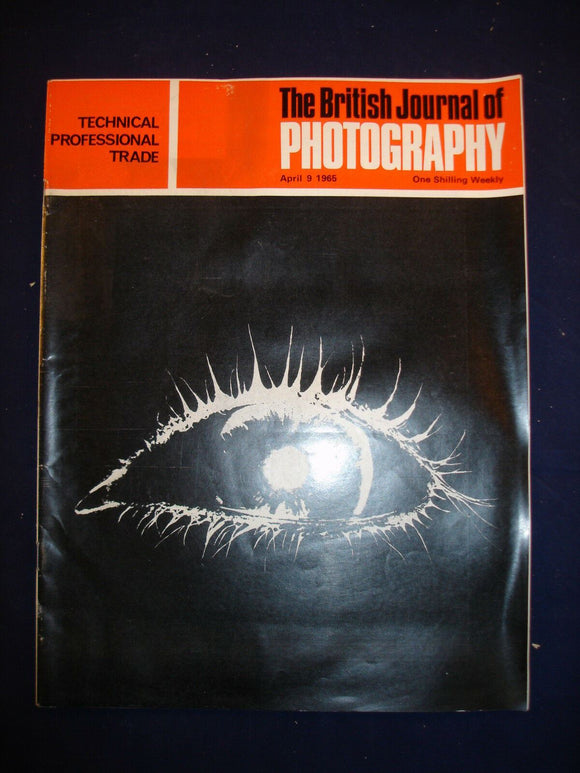 Vintage British Journal of Photography - April 9 1965