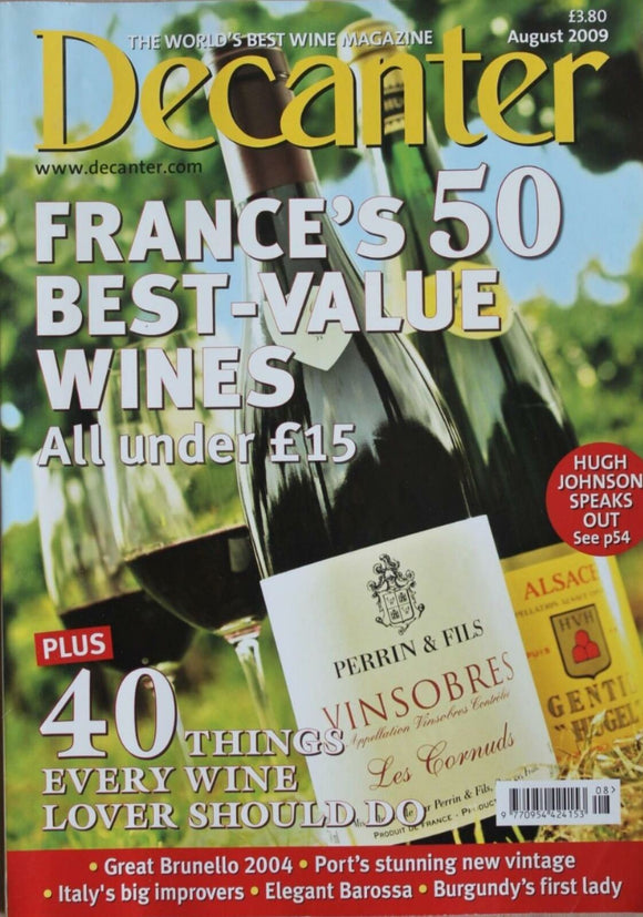 Decanter Magazine - August 2009 - France's 50 best value wines