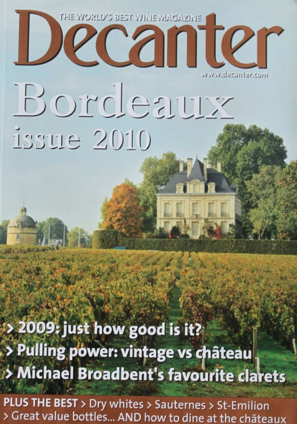 Decanter Magazine supplement - Bordeaux 2010
