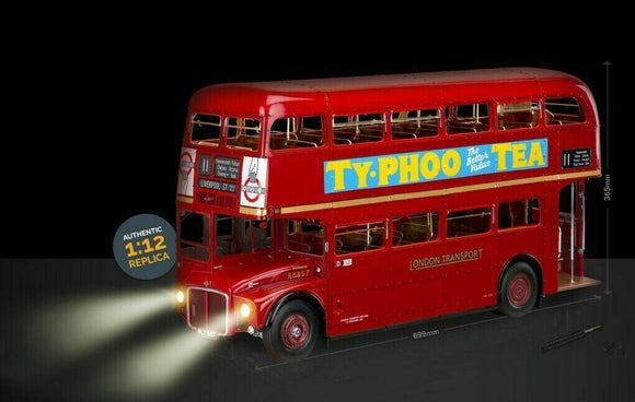 LONDON BUS CLASSIC ROUTEMASTER RED BUILD YOUR OWN HACHETTE 1:12 - select issue