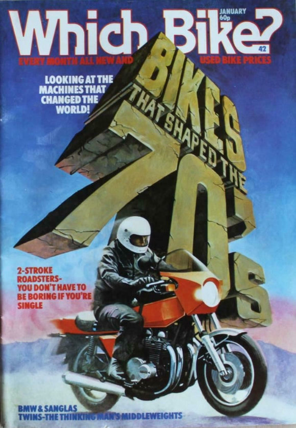 Bike Magazine - January 1980 - Bikes that shaped the seventies 70's