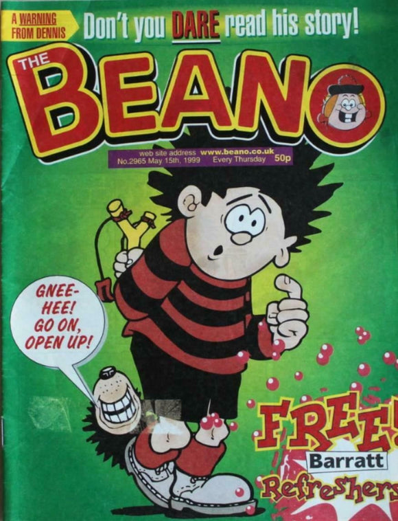Beano British Comic - # 2965 - 15 May 1999