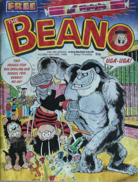 Beano British Comic - # 2962 - 24 April 1999