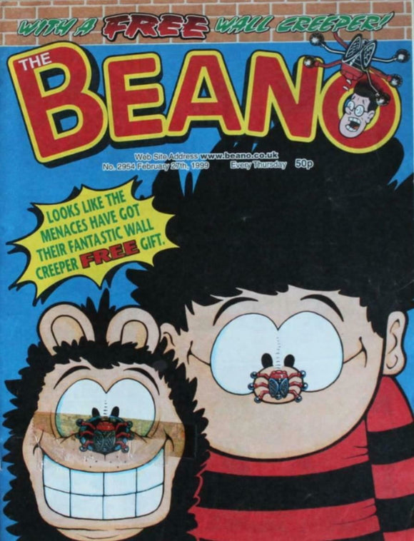 Beano British Comic - # 2954 - 27 February 1999