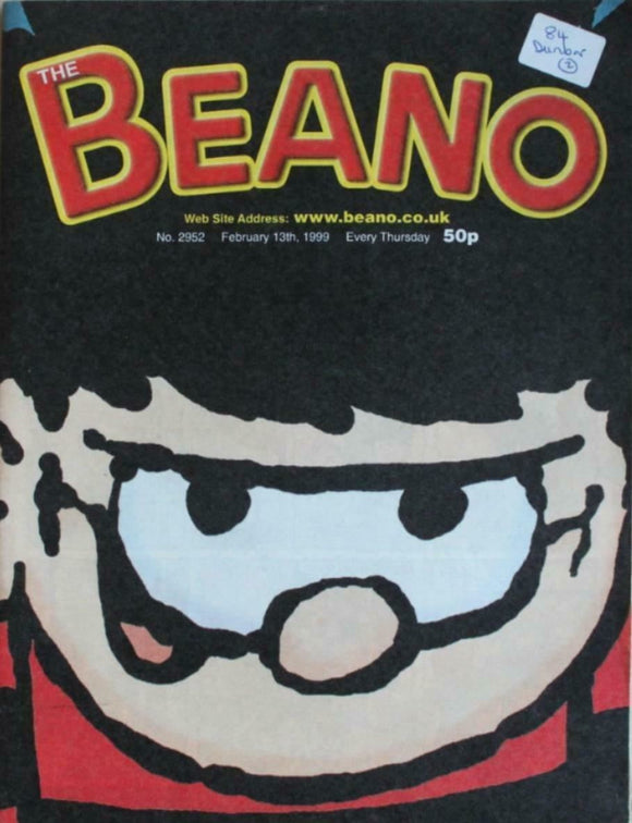 Beano British Comic - # 2952 - 13 February 1999
