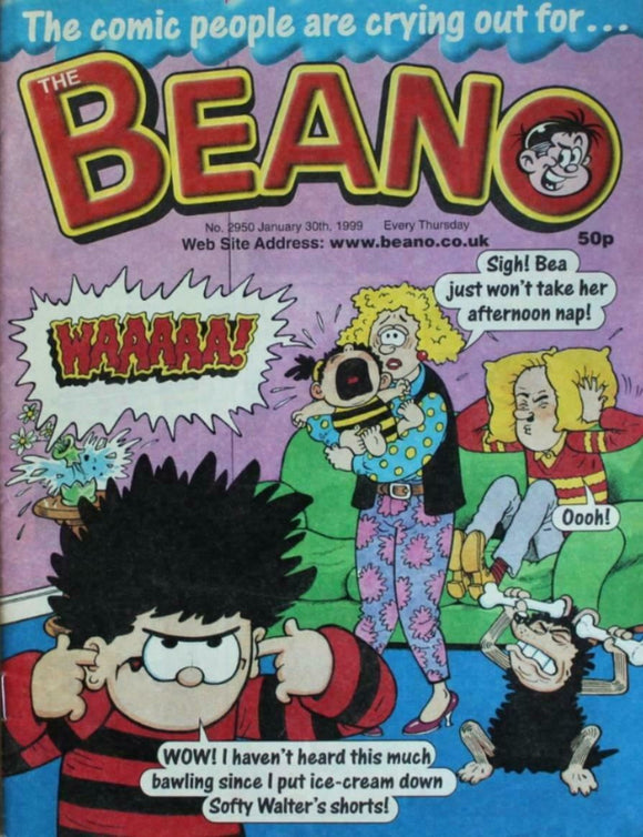Beano British Comic - # 2950 - 30 January 1999