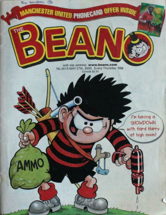 Beano British Comic - # 3019 - 27 May 2000