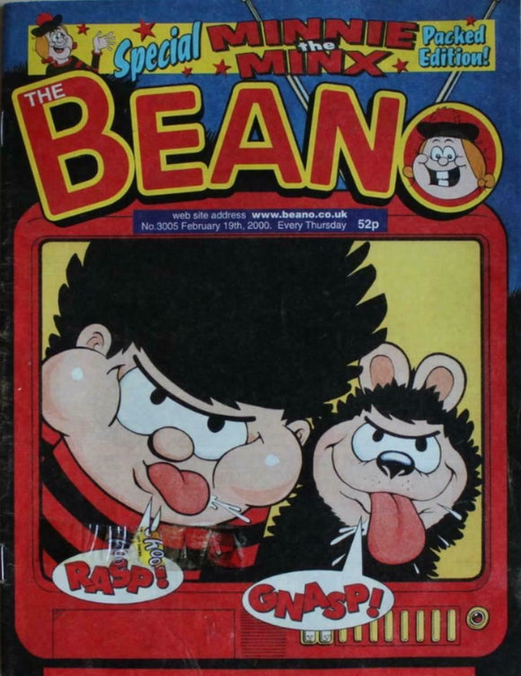 Beano British Comic - # 3005 - 19 February 2000