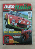 Auto Italia Magazine - September 2002 - Fiat 124 Abarth - Ducati 999