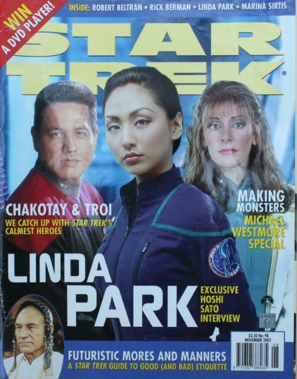 Star Trek magazine - November 2002 - Linda Parrk