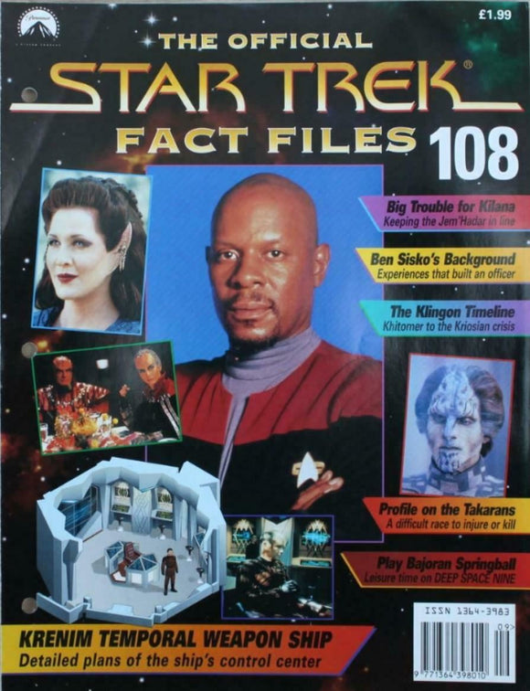 The Official Star Trek fact files - issue 108