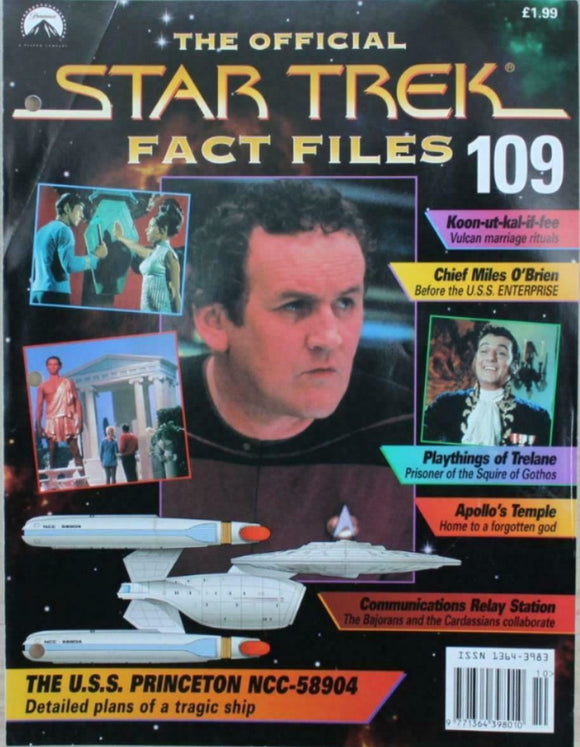 The Official Star Trek fact files - issue 109