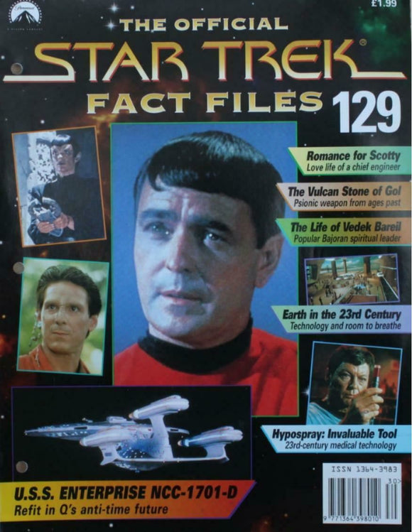 The Official Star Trek fact files - issue 129
