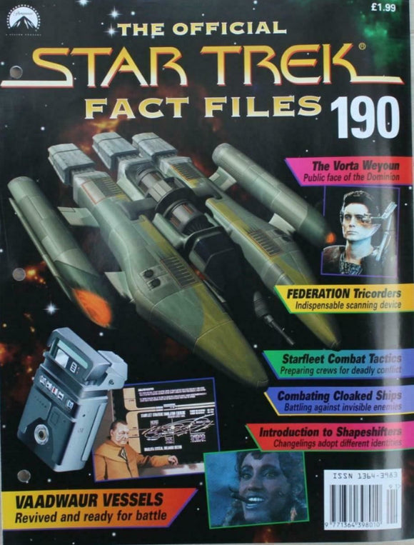 The Official Star Trek fact files - issue 190