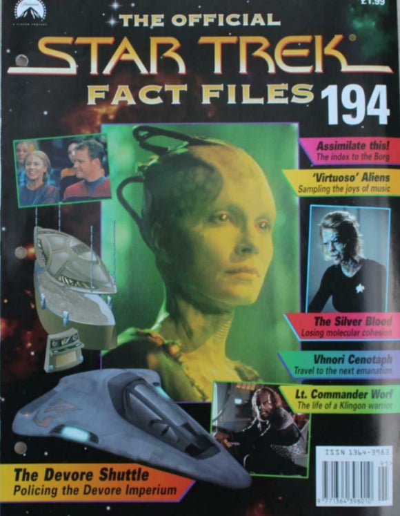 The Official Star Trek fact files - issue 194