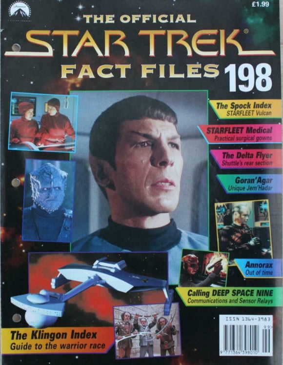 The Official Star Trek fact files - issue 198