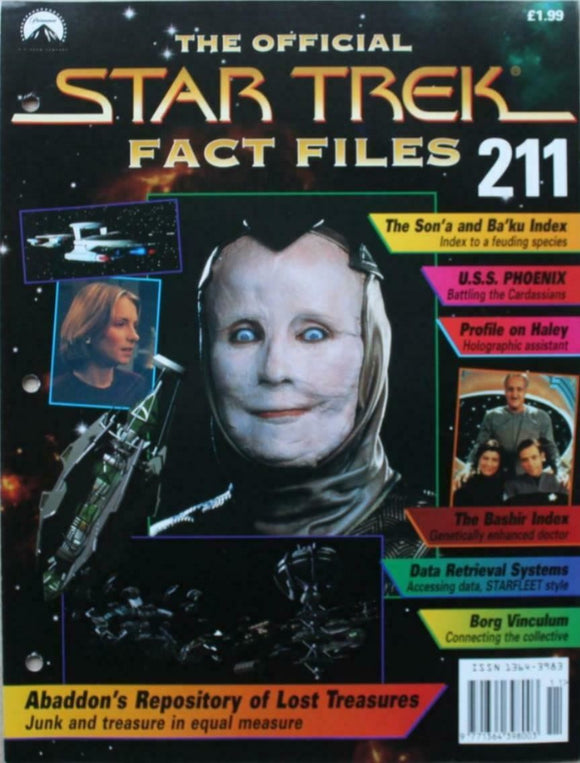 The Official Star Trek fact files - issue 211