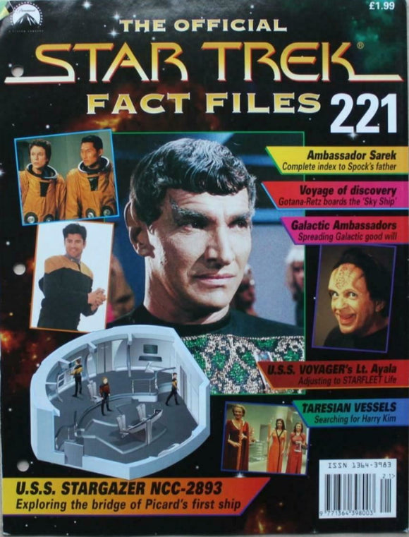 The Official Star Trek fact files - issue 221