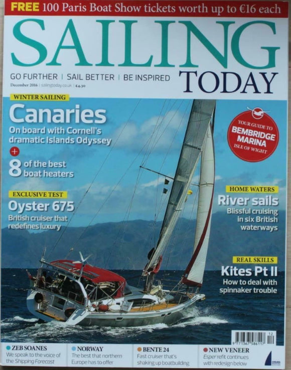 Sailing Today - Dec 2016 - Oyster 675 - Bente 24