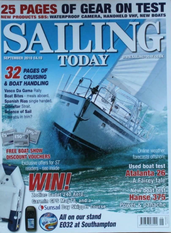 Sailing Today - Sept 2010 - Hanse 375 - Atalanta