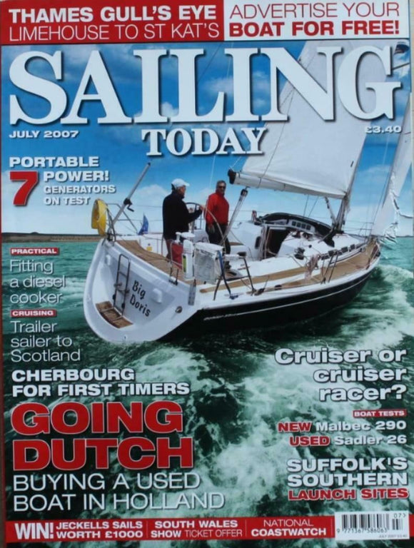 Sailing Today - July 2007 - Sadler 26 - Malbec 290