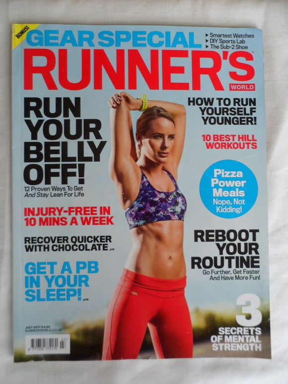 Runner's world - July  2017 - run your belly off