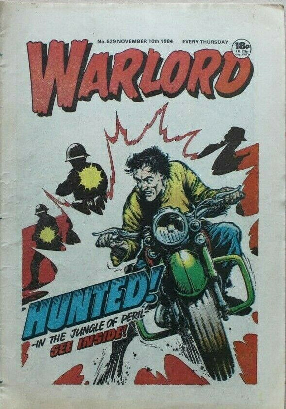 Vintage Warlord war comic # 529 - 10 November 1984