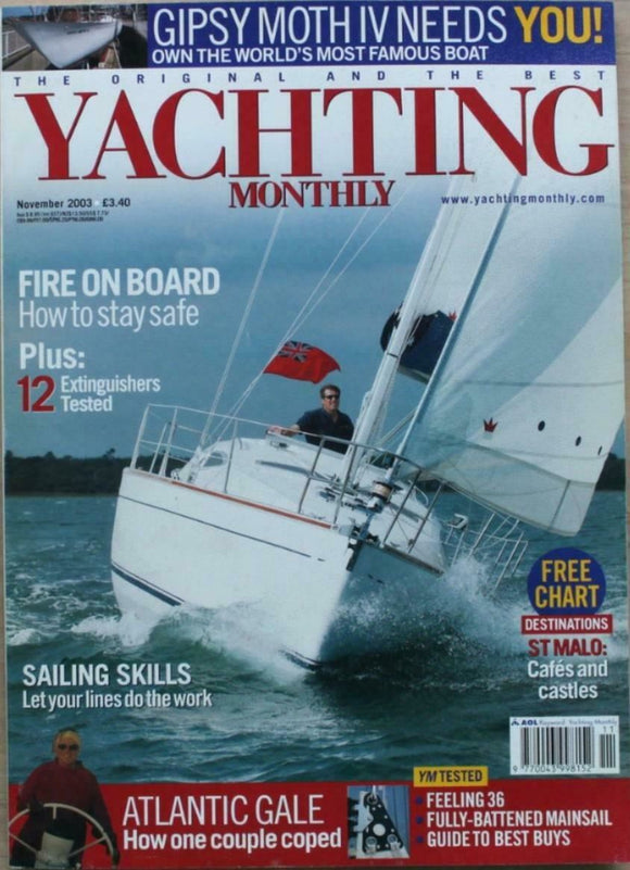 Yachting Monthly - Nov 2003 - Feeling 36