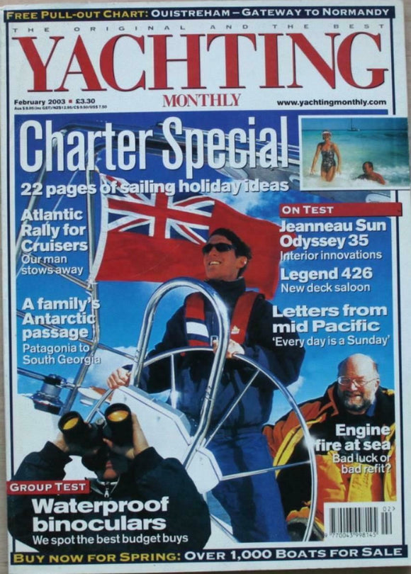 Yachting Monthly - Feb 2003 - Odyssey 35 - Legend 426