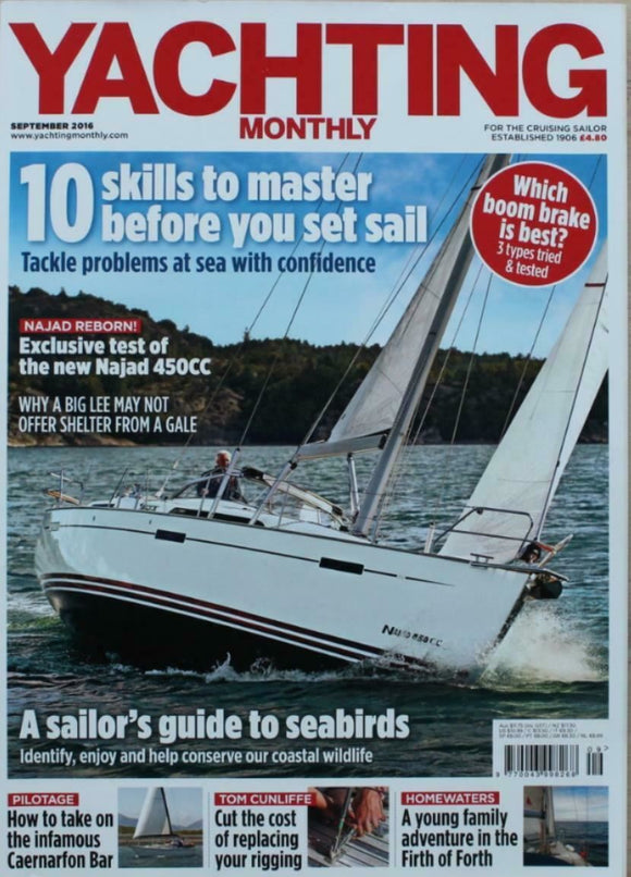 Yachting Monthly - Sep 2016 - Najad 450cc - Legend 47DS