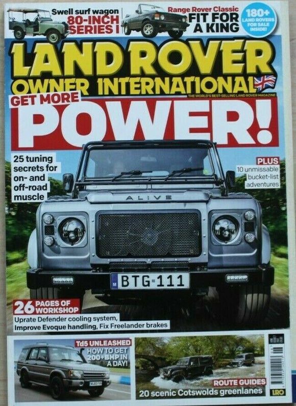Land Rover Owner LRO # June 2017 - Get more power - Cotswold lanes