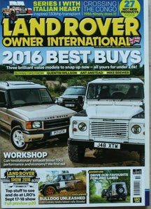 Land Rover Owner LRO # October 2016 - Fenland Lanes - Bowler Bulldog