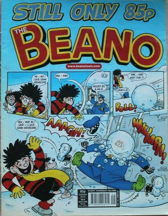 Beano Comic - 3359 - 9 December 2006