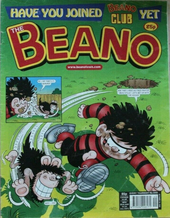Beano Comic - 3350 - 7 October 2006