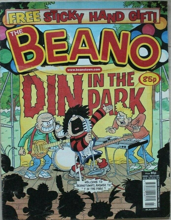 Beano Comic - 3337 - 8 July 2006