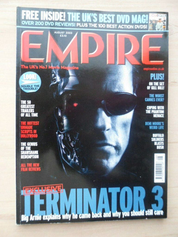 Empire magazine - Aug 2003 - # 170 - TERMINATOR 3