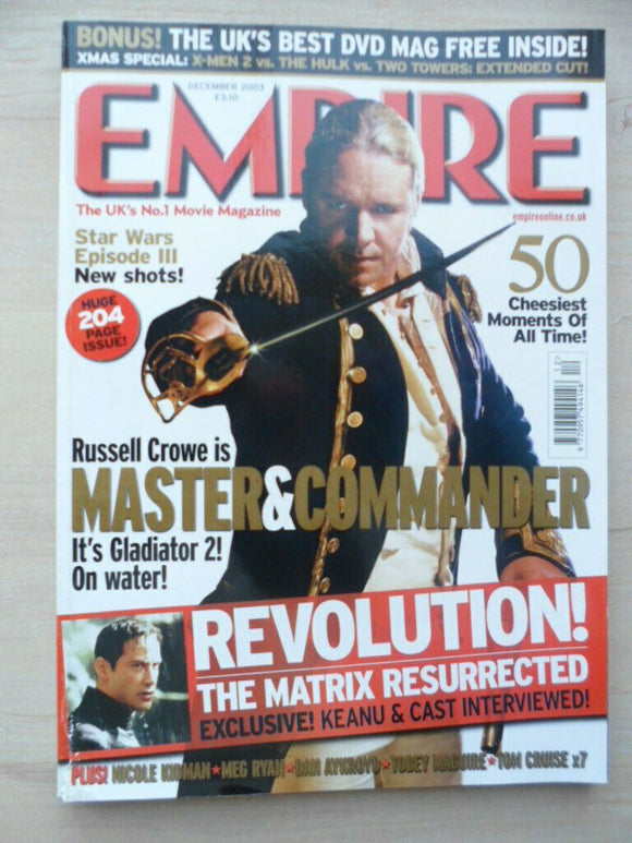 Empire magazine - Dec 2003 - # 174 - MASTER & COMMANDER