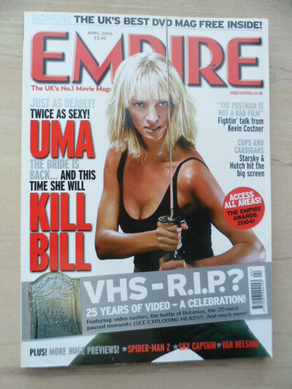 Empire magazine - April 2004 - # 178 - UMA THURMAN KILL BILL