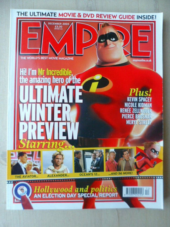 Empire magazine - Dec 2004 - # 186 - The Incredibles
