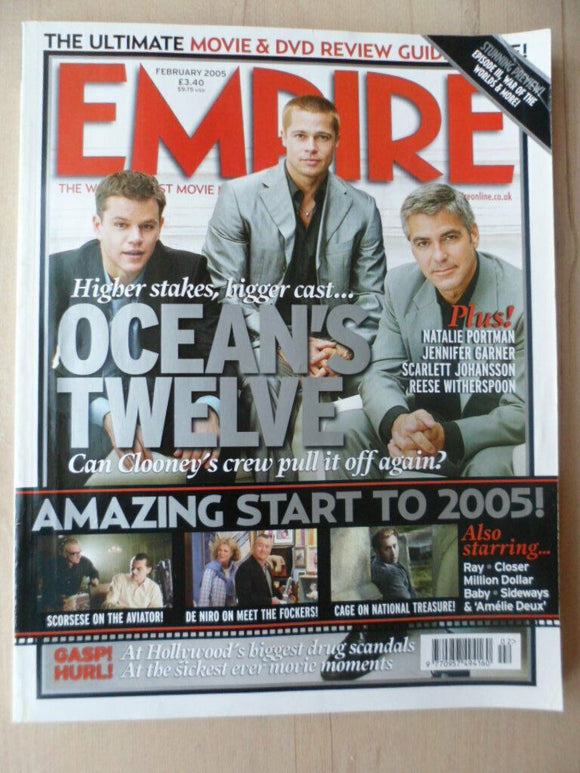 Empire magazine - Feb  2005 - # 188 - Ocean's Twelve