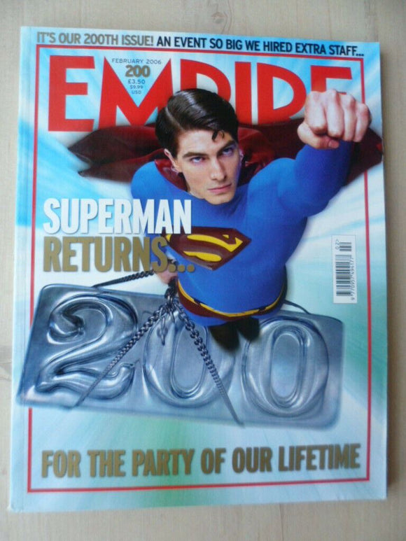 Empire magazine - Feb 2006 - # 200 - Superman returns